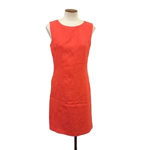 Ellen Tracy Fuscia Pink Sleeveless Sheath Dress Size 6P Office Wedding Business